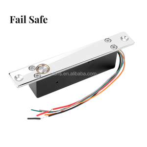 Vians Fail Safe Fail Secure Cerradura de perno eléctrico pequeño con retardo de tiempo para sistema de seguridad - Product Image 2