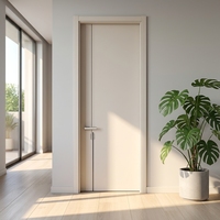 Portes en bois MDF en gros pour les marchés de la rénovation d'appartements et résidentiels