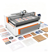 Máquina de Corte CNC con Cuchilla Oscilante para Vinilos y Pósters, Cortadora de Impresión Publicitaria para Materiales Flexibles