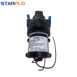 Pompes à eau miniatures 12V/24V du fabricant, pompes à diaphragme auto-amorçantes pour les machines de remplissage de camping-cars, systèmes de composants de camping-cars - Product Image 2