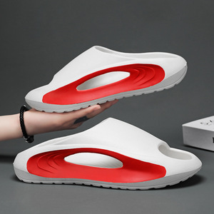 Chanclas unisex de verano con punta abierta, suela de EVA antideslizante, para playa, para hombres y mujeres, uso casual al aire libre. - Product Image 2