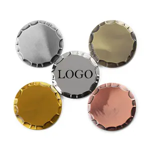 Chết đóng dấu kim loại thiết kế của riêng bạn đồng bạc màu Golf đồng xu bóng đánh dấu Golf ballmarker tùy chỉnh với búa cạnh