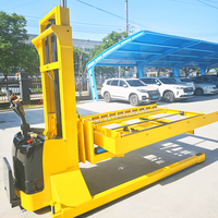 Forklift Stacker Listrik Tenaga AC Afuko Baru Kapasitas Angkut 1500kg Truk Forklift Transportasi Gudang