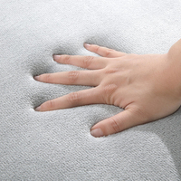 Tapis de salon rond en velours décoratif moderne en mousse épaisse, tapis de salon antidérapant lavable Tatami, vente en gros