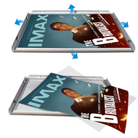 Boîte lumineuse publicitaire personnalisée avec logo, intérieure/extérieure, portable, bannière publicitaire flexible, rectangle, acrylique, aluminium, rétroéclairée, étanche, LED