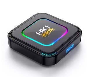 Boîtier <span class=keywords><strong>IPTV</strong></span> de streaming 4 Go de RAM 32G/64G/128G HK1 RBOX K8 <span class=keywords><strong>Android</strong></span> 13 TV Box RK3528 avec Wi-Fi 6 puissant, décodage vidéo 8K HDR et Bluetooth - Product Image 1