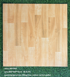 Matte Rustikale Keramik-Porzellan-Vollkörper-Quadratische Bodenfliesen 600x600 Grau Rutschfest Marmor-Look Moderne Luxus-Bodenfliesen - Product Image 6