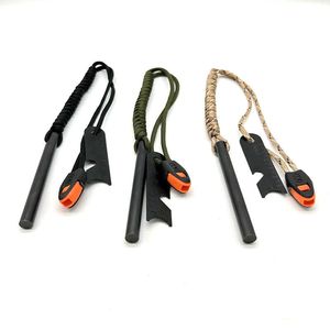 Allume-feu en magnésium 13x130mm avec cordon de paracorde, outil de survie pour le camping en plein air - Product Image 1