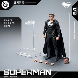 ฟิกเกอร์ Original Fondjoy Black Super 2.0 รุ่น Dc Zack Snyder'S Justice League ขนาด 1/9 ซูเปอร์แมน โมเดล PVC ตุ๊กตาข้อต่อขยับได้ - Product Image 1