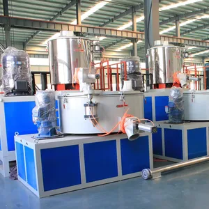 vertical plastic PVC powder mixing machine / high speed PVC hot and cold mixer 300/600 500/1000