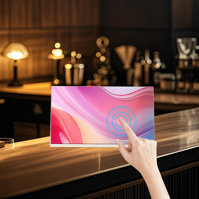 COSUN Self-Service Digital Order Menu Display Kiosk Rotatable Tabletop Touch Screen for Coffee Shops Shopping Retail Store SDK