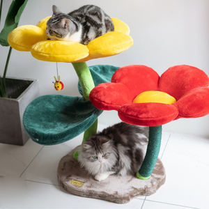 flower shaped cat tree