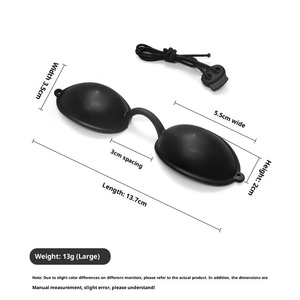 日焼けゴーグル,シリコン安全UVアイプロテクションメガネANSI Z87.1 EN166標準楽しいビーチ日光遮断 - Product Image 3