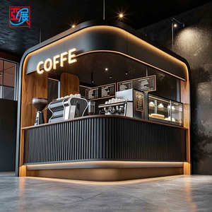 <span class=keywords><strong>Design</strong></span> Moderno per Interni di Caffetterie in Stile Wabi Sabi, Arredamento Personalizzato per Caffè, <span class=keywords><strong>Design</strong></span> per Negozi di Caffè Specializzati in Legno - Product Image 1