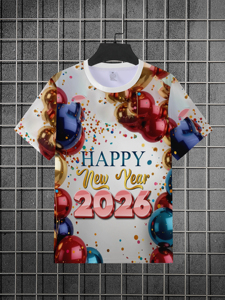 Nuovo anno 2026 edizione per le vacanze all'ingrosso Custom Singer <span class=keywords><strong>Tupac</strong></span> Hip Hop t-shirt manica corta 100% poliestere vestibilità regolare da uomo - Product Image 2