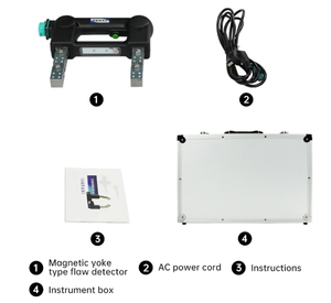 Chinesische Top-Marke WALTER NDT AC Power Tragbare Magnet partikel prüfung <span class=keywords><strong>MT</strong></span> Yoke Magneti zation Detection - Product Image 3