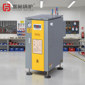 Generador de Vapor Eléctrico Automático Vertical de Tubos de Fuego de Circulación Natural de 36 kW para Uso Industrial de Baja Presión - Product Image 1