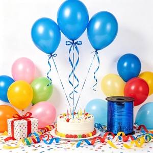 Party Love Perfect for wrapping gifts Cinta Blue Oscuro 450M Ribbon For Party Decorations - Product Image 4