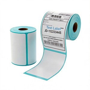 Étiquettes d'expédition thermiques directes <span class=keywords><strong>ZOMAX</strong></span> 4x6 pouces, résistantes à l'eau, à l'huile et aux rayures, autocollantes, en papier, en rouleau – Meilleures ventes - Product Image 6