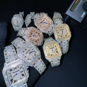 <span class=keywords><strong>Orologi</strong></span> da Polso Personalizzati Hip Hop da <span class=keywords><strong>Uomo</strong></span> con Diamanti Moissanite Ghiacciati in <span class=keywords><strong>Acciaio</strong></span> Inossidabile <span class=keywords><strong>Automatici</strong></span> Meccanici - Product Image 2