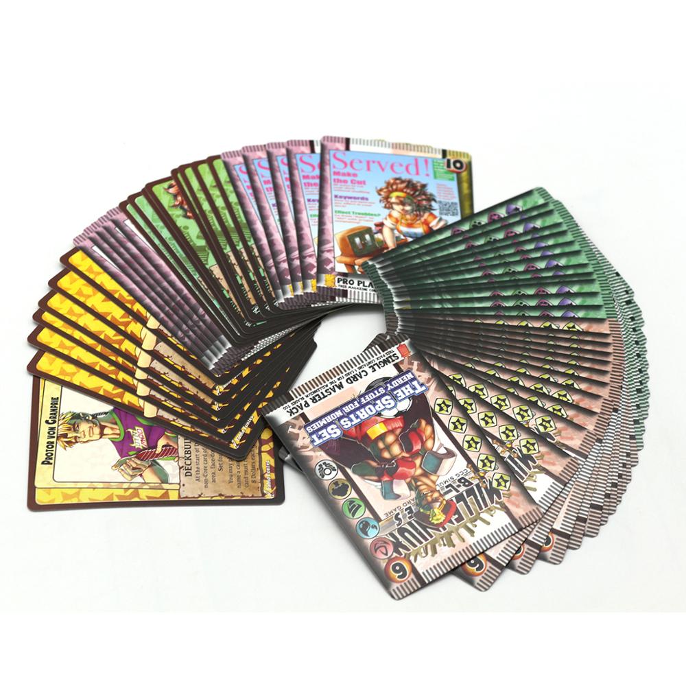 Cartes de poker à imprimer, impression multicolore personnalisée, famille d'huile, jeu de cartes, imprimante