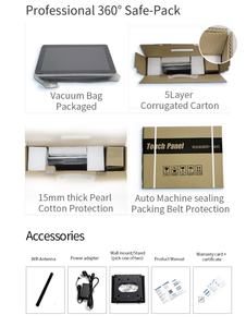 Panel PC Táctil Industrial Todo en Uno de 10.4, 15, 15.6 y 21.5 Pulgadas, Core I3, I5, I7, IP65, LCD, con Sistema Operativo Windows, Android o Linux - Product Image 6