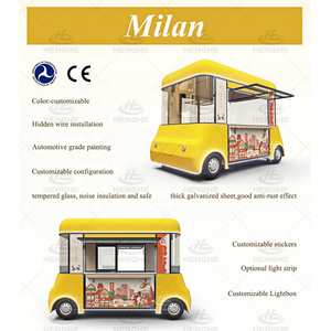 Food Truck Motorizzato con Finestre Completamente Vetrate, Sistema di Guida Elettrico Personalizzato, Cucina Mobile di Alta Gamma per Festival della Birra - Product Image 6