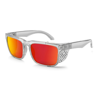 Lunettes de soleil Glacier, lunettes de cyclisme de montagne, lunettes de VTT avec protections latérales, anti-buée, protection UV400, lunettes de sport d'extérieur