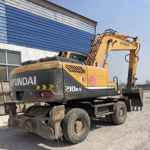 Mini-excavatrice électrique Hyundai 210LC-7 d'occasion, garantie 1 an, 4 roues motrices avec moteur Cummins, prix bas, capacité de la benne de 0,48 m3 - Product Image 1