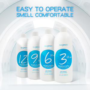 Augeas Professional <span class=keywords><strong>Developer</strong></span> Oxidant 3% 6% 9% 12% 10 20 30 40 Vol Salon Color permanente Styling Dye Color Cream Hair Peroxide - Product Image 5