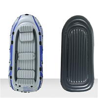 Intex 68325 Kayak gonflable Excursion de pêche 5 bateaux avec pompe à rames en aluminium