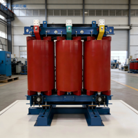 Transformateur de table triphasé à bobinage en cuivre de type sec SCB18 6KV, compact, durable, à faible coût