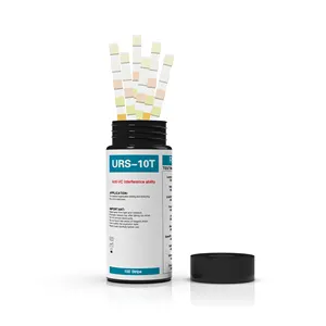 Urine Analysis Test Kit URS-10T Urine Reagent Strip For 10 Parameter Urinalysis