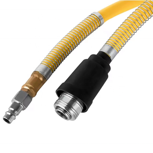 Carrete de manguera de aire comprimido Conexión de 10 metros Manguera de aire Diámetro interior 8mm Presión de funcionamiento máxima 24 <span class=keywords><strong>Bar</strong></span> 30Ft Carrete de manguera de montaje en pared - Product Image 2