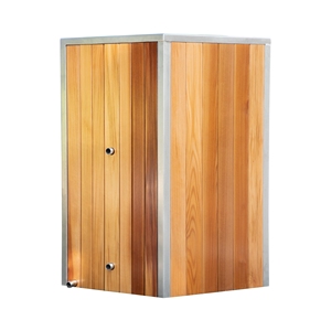 อ่างน้ำแข็งไม้ซีดาร์แคนาดาสำหรับกลางแจ้ง รุ่นขายดีที่สุด ให้ความสบายระดับสูงสุด ฝักบัวแช่น้ำเย็น ทนทาน ช่วยฟื้นฟูกล้ามเนื้อ - Product Image 3