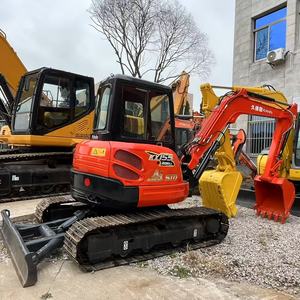 Mini-excavatrice sur chenilles Kubota KX155 d'occasion, en bon état de marche, à bas prix, certifiée CE/EPA, à vendre, excavatrice hydraulique - Product Image 2