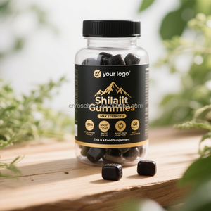 Bán buôn OEM Gummy kẹo 3000mg tinh khiết Himalaya shilajit bổ sung nhãn hiệu riêng Vàng Ashwagandha trái cây có hương vị chai - Product Image 5