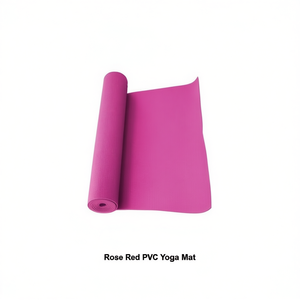 Tapete de Yoga de PVC Rojo Rosa, 173*61*0.3cm, Tapete de Ejercicio de Alta Calidad para Fitness y Entrenamiento - Product Image 2