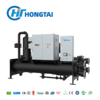 Cnhthvac Nouvelle Arrivée Chiller à Vis Refroidi par Eau à Haut COP 5.53 R134a 90-550RT avec Compresseur Semi-Hermétique AC