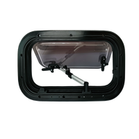 Véhicule de loisirs EV2 EuroVision, vitres en verre acrylique à double vitrage, résistantes aux UV, pour camion de camping, camping-car, véhicule tout-terrain
