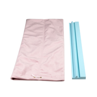 Transfert de chaleur Logo Velour Mag Jong Rack Sac de voyage Sac en velours à cordon pour Mahjong Pusher et Rack Set