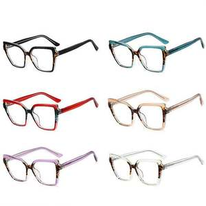 Gafas de Computadora TR90 para Mujer, Modelo 2021, Montura de Doble Color, Antiluz Azul - Product Image 3