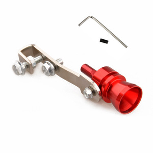 JDMotorsport88 JDM Voiture de course Turbo Sifflet sonore Silencieux en aluminium Tuyau d'échappement Soupape de soufflage Simulateur BOV Universel <span class=keywords><strong>Abarth</strong></span> 124 - Product Image 5