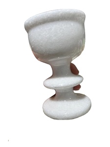 Cálice Grande de Jaspe Natural, Ônix e Jade para Atacado – Castiçal para Presentes ou Decoração com Propriedades Curativas - Product Image 3