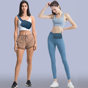 Sac de poitrine unisexe en polyester imperméable personnalisable pour sports de plein air, décontracté, course, ceinture réglable, sac banane - Product Image 5