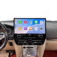 Radio Android Actualizada con Pantalla Táctil de 16.8 Pulgadas para Auto, Reproductor de DVD, Navegación GPS, Carplay para Toyota Prado Lexus GX470 2002-2009