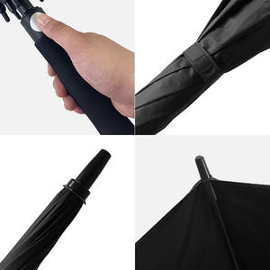 Parapluie de <span class=keywords><strong>golf</strong></span> automatique coupe-vent robuste de 30 pouces, grand parapluie droit en pongé pour logo personnalisé, promotionnel, pour entreprises - Product Image 6