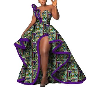 Robes de Soirée Dashiki Tendance, <span class=keywords><strong>Robe</strong></span> Africaine Ankara à Imprimé Floral, Robes Longues <span class=keywords><strong>Maxi</strong></span> sans Bretelles, Robes Africaines pour Femmes 6981 - Product Image 6