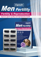 Comprimés de fertilité pour hommes personnalisés, naturels, biologiques, à base de plantes, MACA, ginseng, pilules pour augmenter le nombre de spermatozoïdes, comprimés de fertilité pour hommes