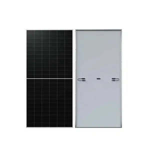 Newest N-Type IBC Solar Panels 605-630W Double Side BIPV HJT LR7-72HTHF Composed of Polycrystalline Silicon Amorphous - Product Image 1